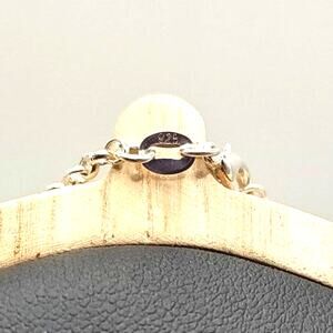 925 Sterling Silver Necklace w/ Silver Elven Sword Pendant Valentines Birthday